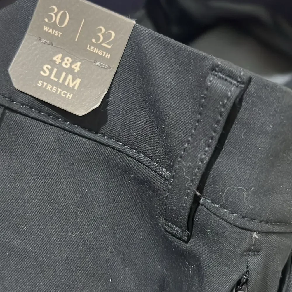 J. Crew Men's Black Chinos